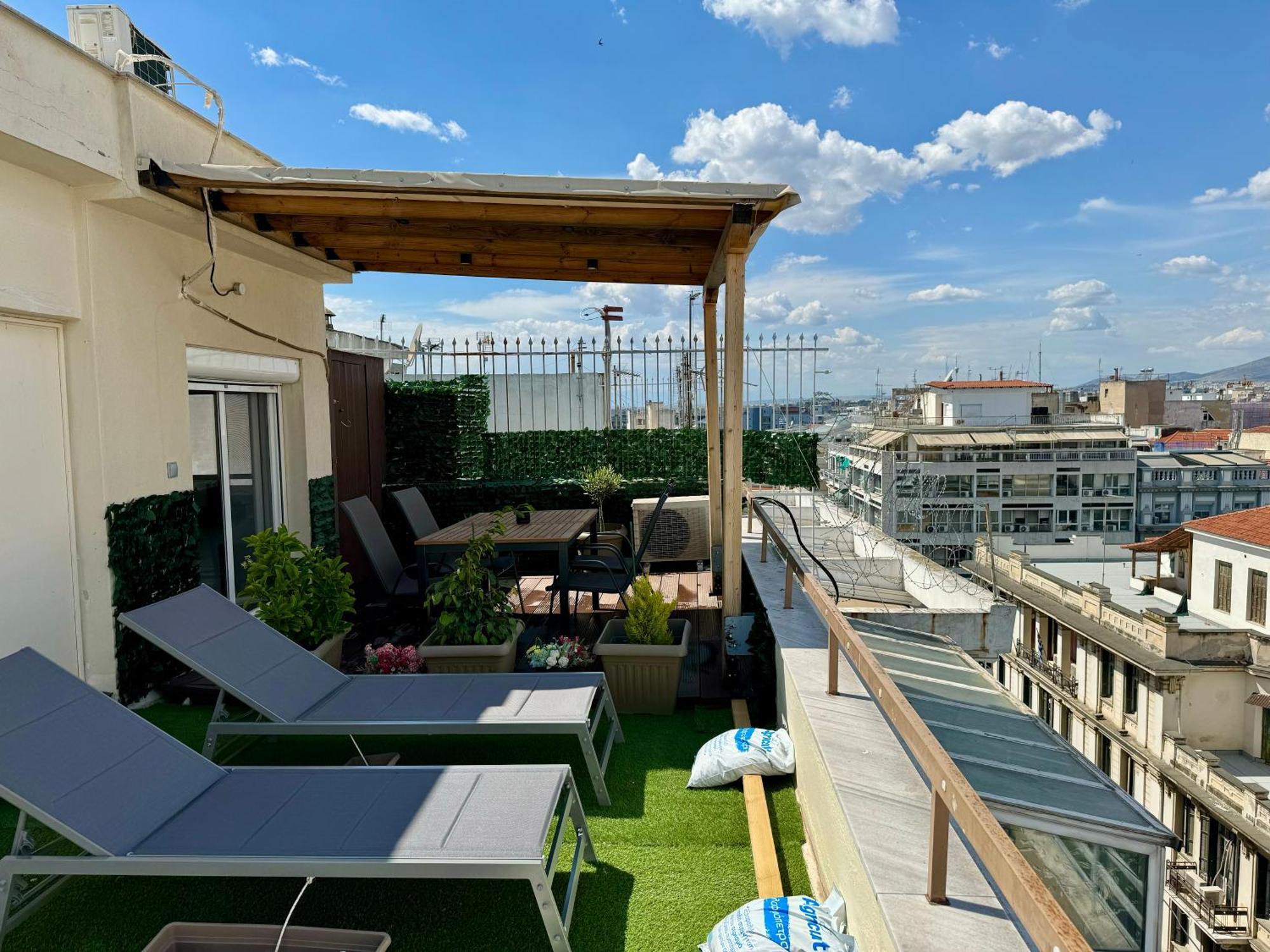 Appartement Rooftop Mini Suite-roof Deck-sunbeds-city View *